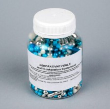 MIX perle - plave